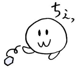 White creature sticker #2533941