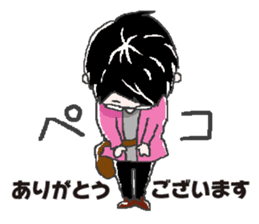 Let's Go hairdresser sticker #2534173