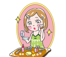 Let's Go hairdresser sticker #2534178