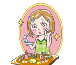 Let's Go hairdresser sticker #2534178