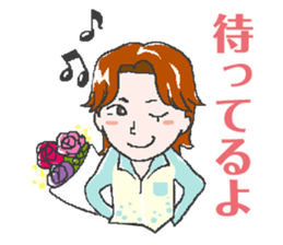 Let's Go hairdresser sticker #2534180
