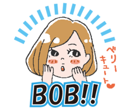 Let's Go hairdresser sticker #2534184