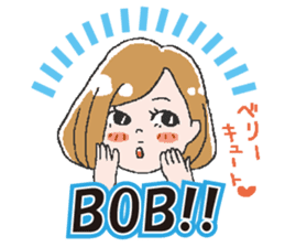 Let's Go hairdresser sticker #2534184