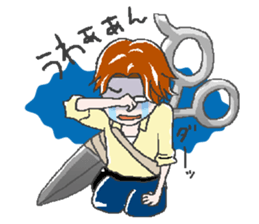 Let's Go hairdresser sticker #2534186