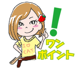Let's Go hairdresser sticker #2534193