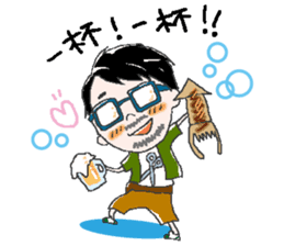 Let's Go hairdresser sticker #2534197