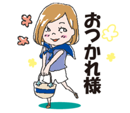 Let's Go hairdresser sticker #2534199
