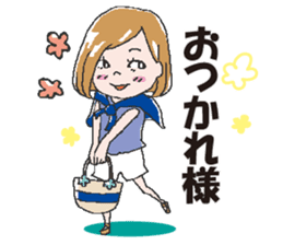 Let's Go hairdresser sticker #2534199