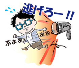 Let's Go hairdresser sticker #2534202