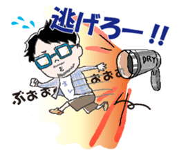 Let's Go hairdresser sticker #2534202