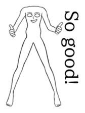 body man(Eng ver.) sticker #2535083