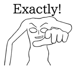 body man(Eng ver.) sticker #2535085