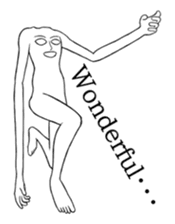 body man(Eng ver.) sticker #2535087