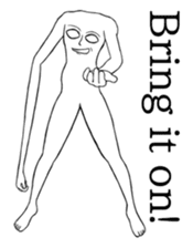 body man(Eng ver.) sticker #2535089