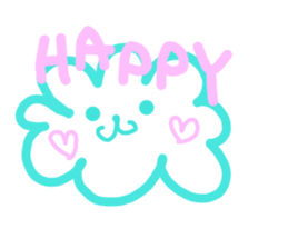 Happy mokumoku's life. sticker #2535413