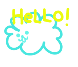 Happy mokumoku's life. sticker #2535415