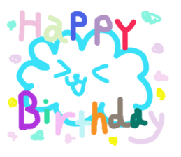 Happy mokumoku's life. sticker #2535442