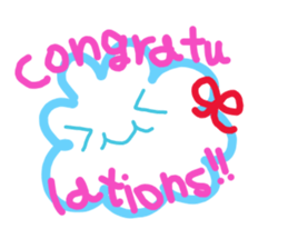 Happy mokumoku's life. sticker #2535449