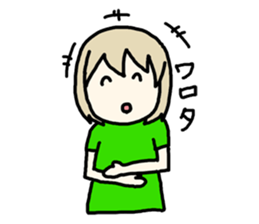 Otaku fujoshi girl sticker #2535492