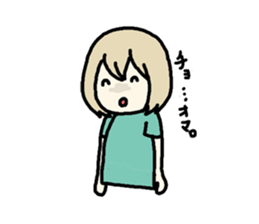 Otaku fujoshi girl sticker #2535497