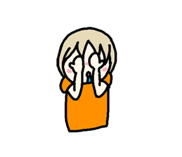 Otaku fujoshi girl sticker #2535515