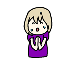 Otaku fujoshi girl sticker #2535516