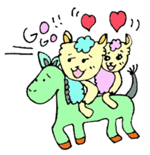 "Ree&Mee"      Lifestyle of the sheep! sticker #2535798