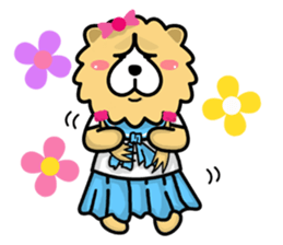 Chow Chow Owen sticker #2536031