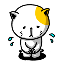 working a cat sticker #2536123