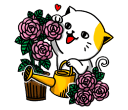 working a cat sticker #2536146