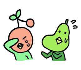 Everyday occurrence of fruit sticker #2536367