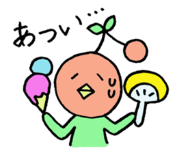 Everyday occurrence of fruit sticker #2536389