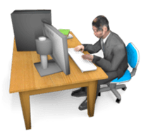 Office worker Tanaka sticker #2536570
