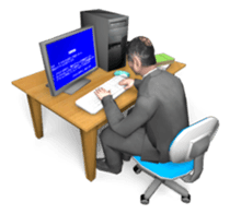 Office worker Tanaka sticker #2536571