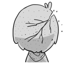 J : The red haired boy sticker #2536842