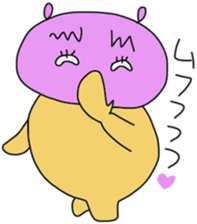 puni of a bear sticker #2536973