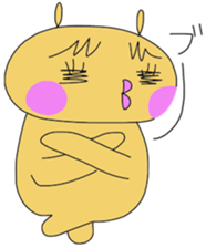 puni of a bear sticker #2536975