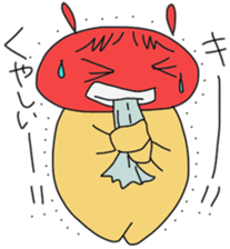 puni of a bear sticker #2536986