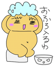 puni of a bear sticker #2536992