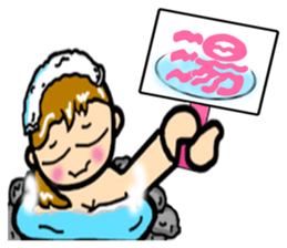 People having a signboard sticker #2537219