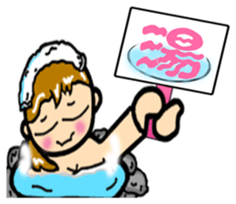 People having a signboard sticker #2537219