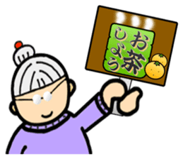 People having a signboard sticker #2537225