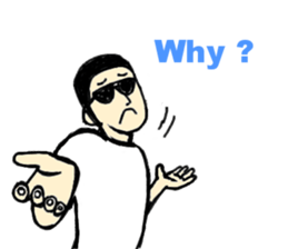 Take the sunglasses2 sticker #2537492