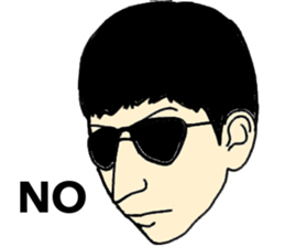 Take the sunglasses2 sticker #2537498