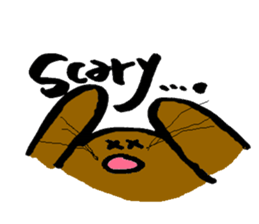 Brush writing "Muguramochi". sticker #2537657