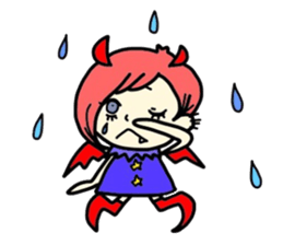 Cute devil's friends sticker #2537683