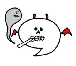 Cute devil's friends sticker #2537688