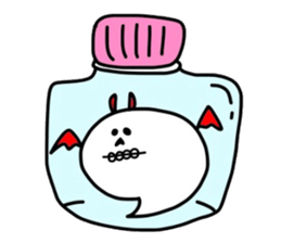 Cute devil's friends sticker #2537690