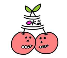 Cute devil's friends sticker #2537696