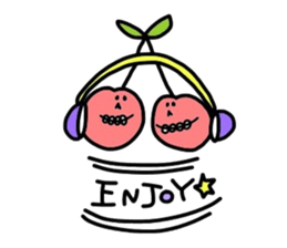 Cute devil's friends sticker #2537712